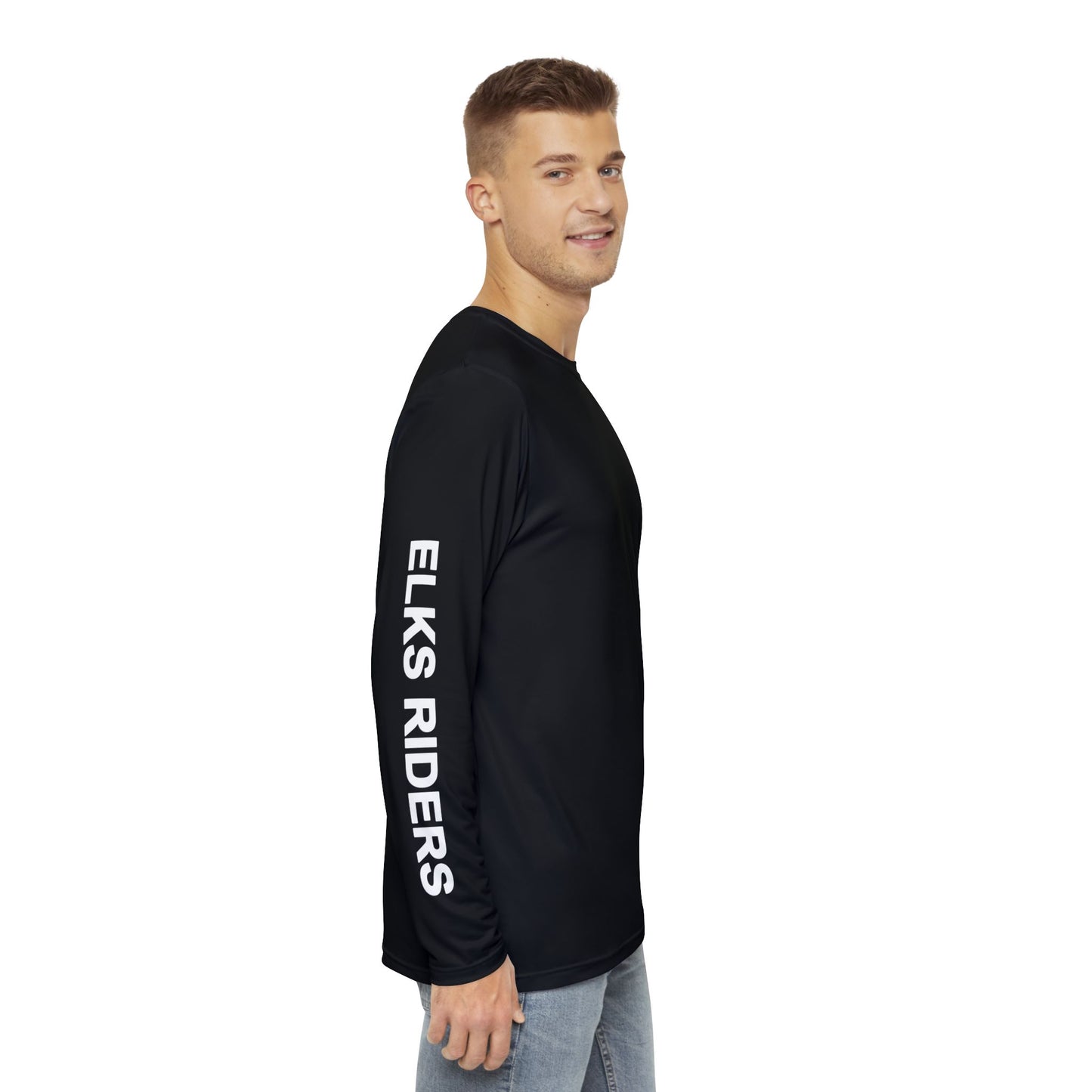 Elks Riders Men's Long Sleeve Shirt (AOP)