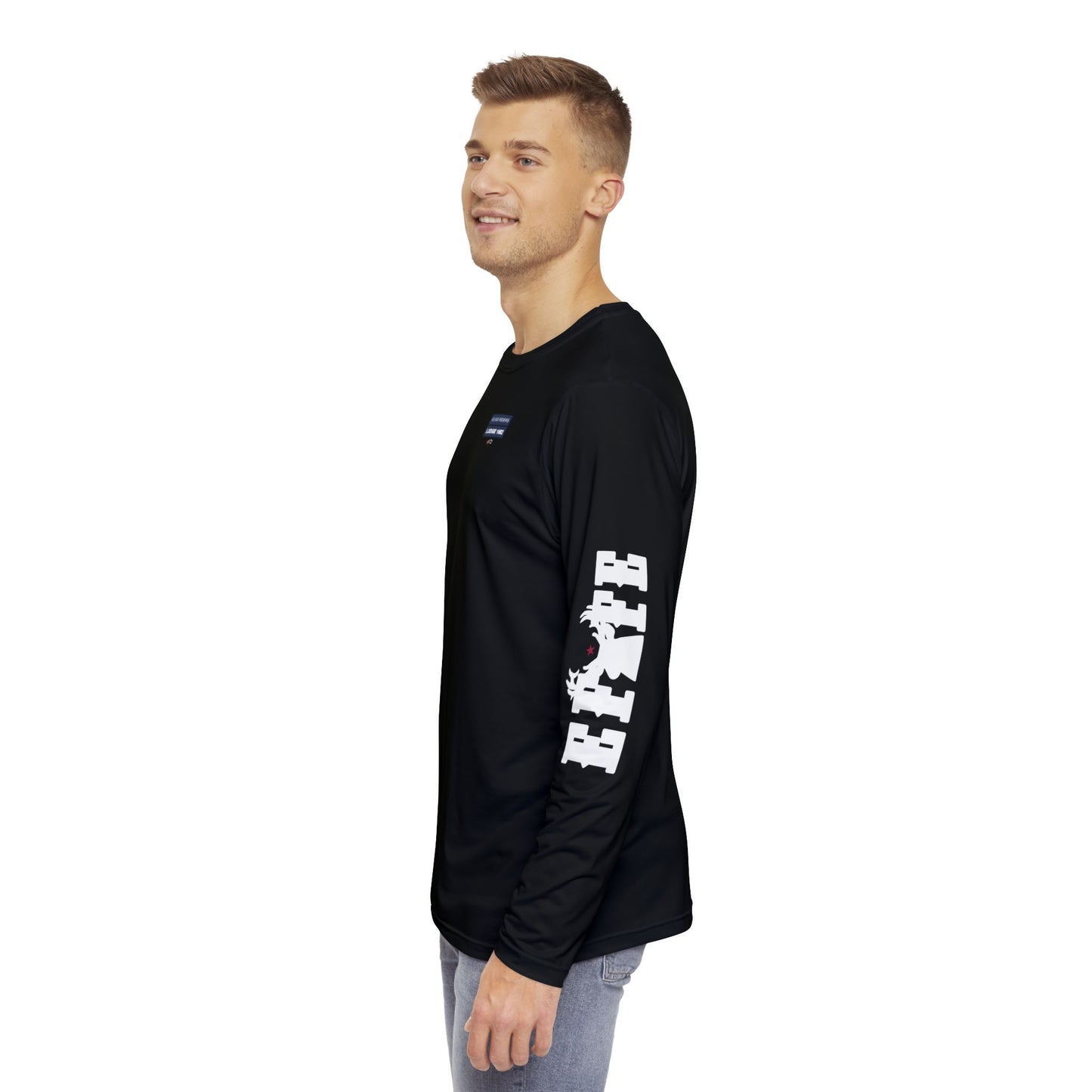 Elks Riders Men's Long Sleeve Shirt (AOP)