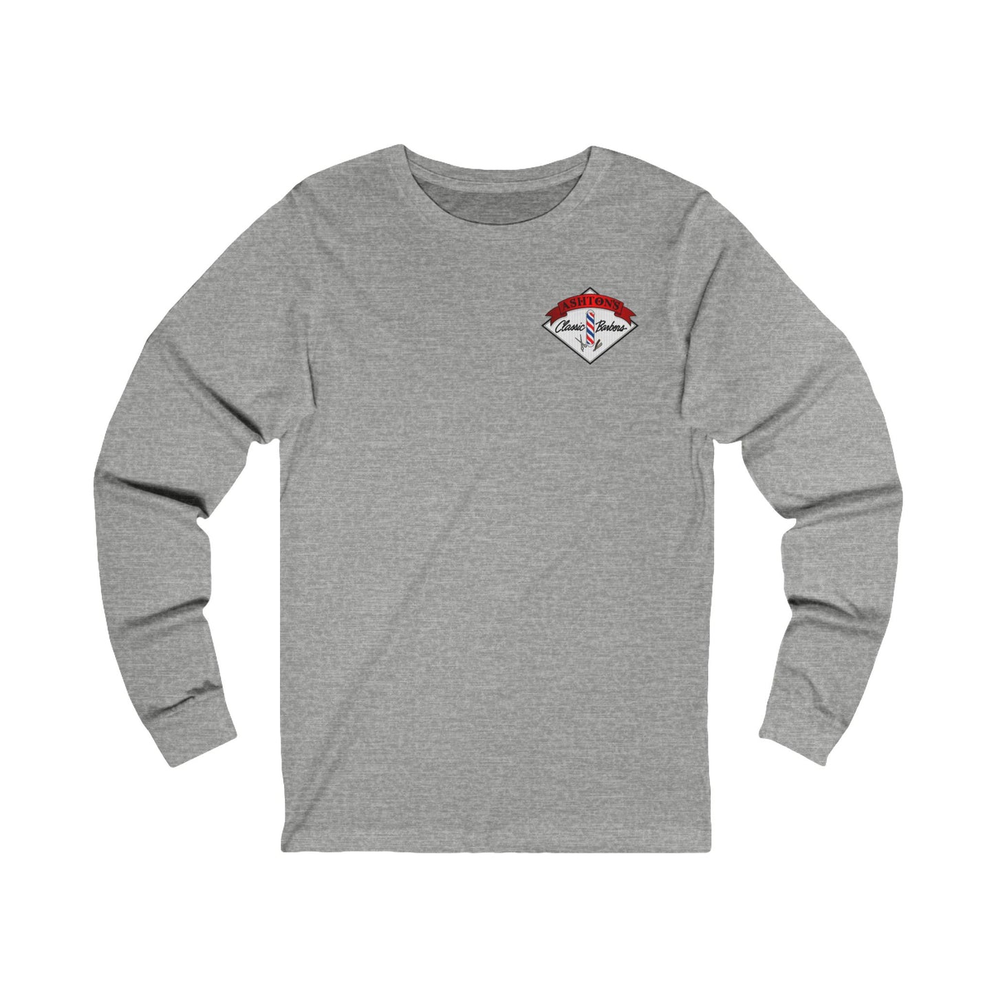 Ashton’s Classic Barbers Unisex Jersey Long Sleeve Tee