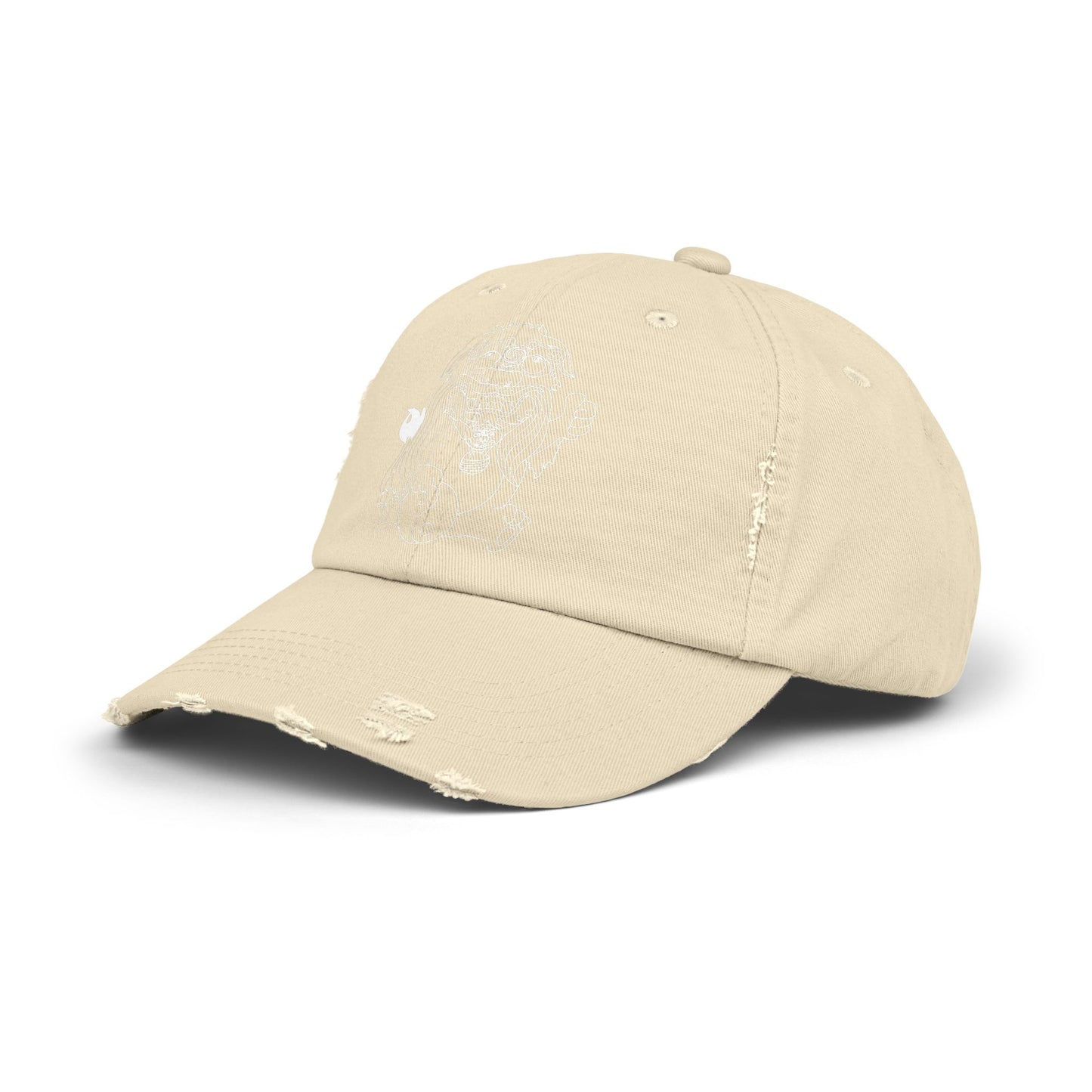 old school masefudogg Distressed Cap