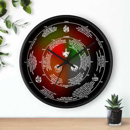 circadian wall clock 10" inch