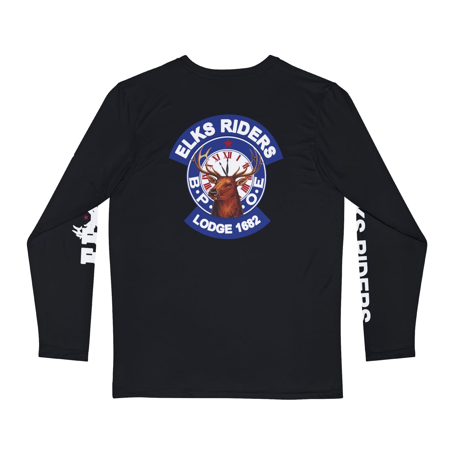 Elks Riders Men's Long Sleeve Shirt (AOP)