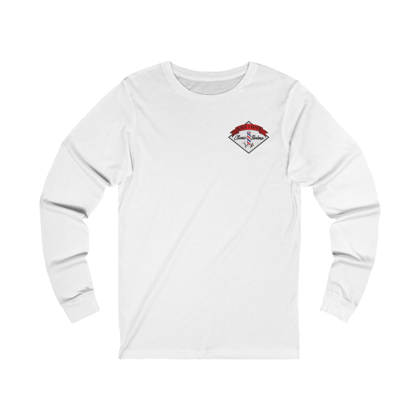 Ashton’s Classic Barbers Unisex Jersey Long Sleeve Tee